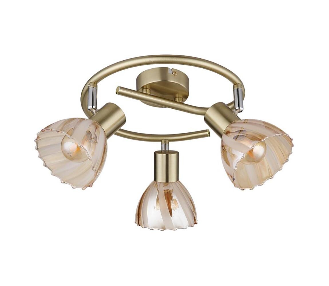 Globo Globo 54315M-3 - Bodové svítidlo ZACHERY 3xE14/40W/230V zlatá