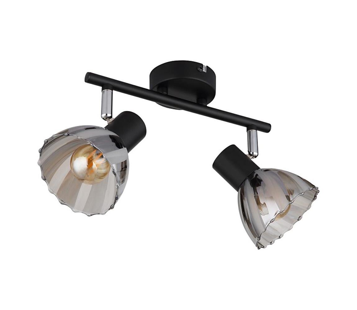 Globo Globo 54315S-2 - Bodové svítidlo ZACHERY 2xE14/40W/230V černá