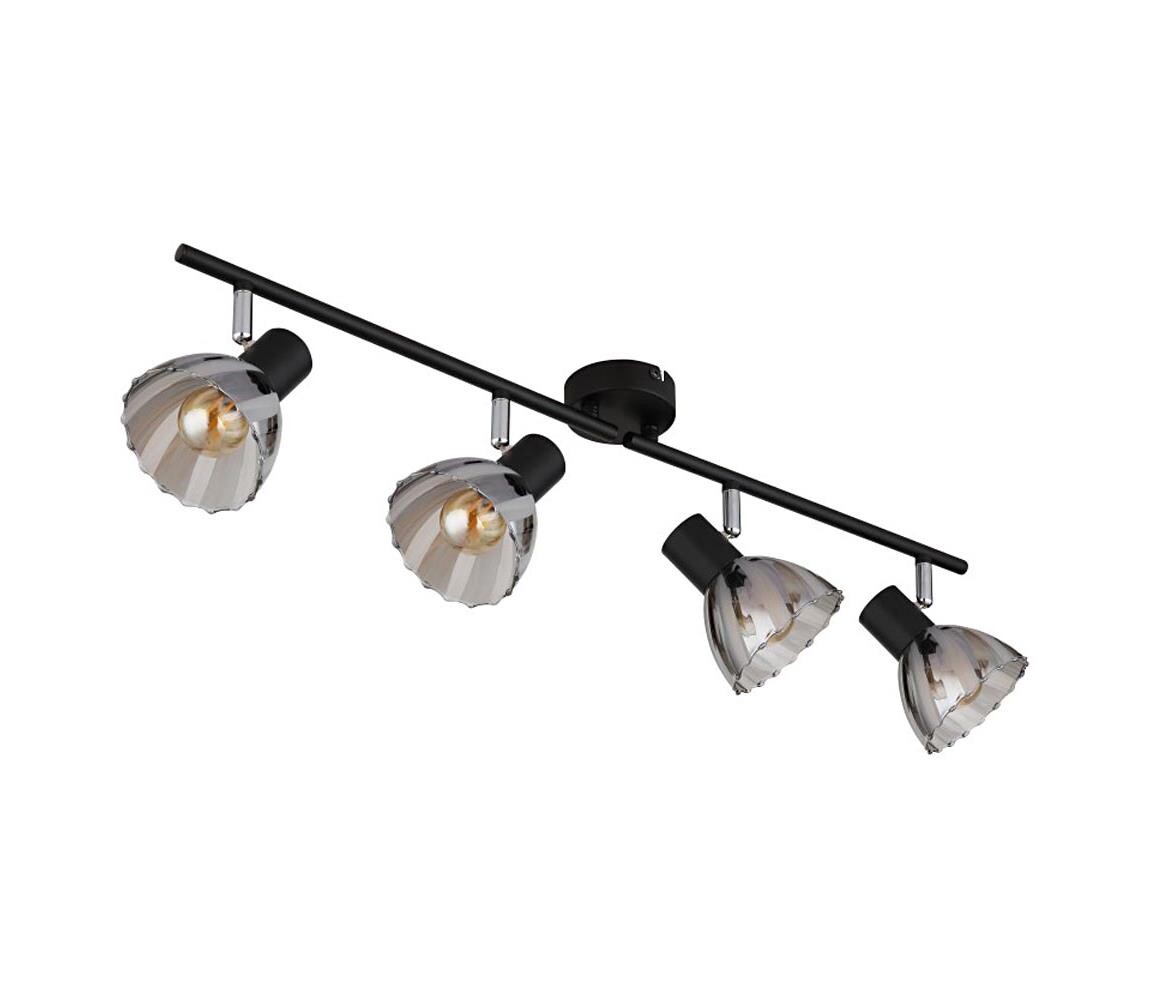 Globo Globo 54315S-4 - Bodové svítidlo ZACHERY 4xE14/40W/230V černá