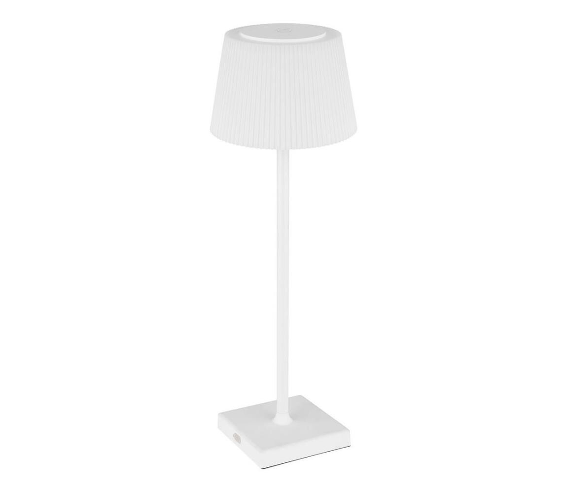 Globo 58434W - LED Stmívatelná dotyková stolní lampa GREGOIR LED/4W/5V IP44 58434W