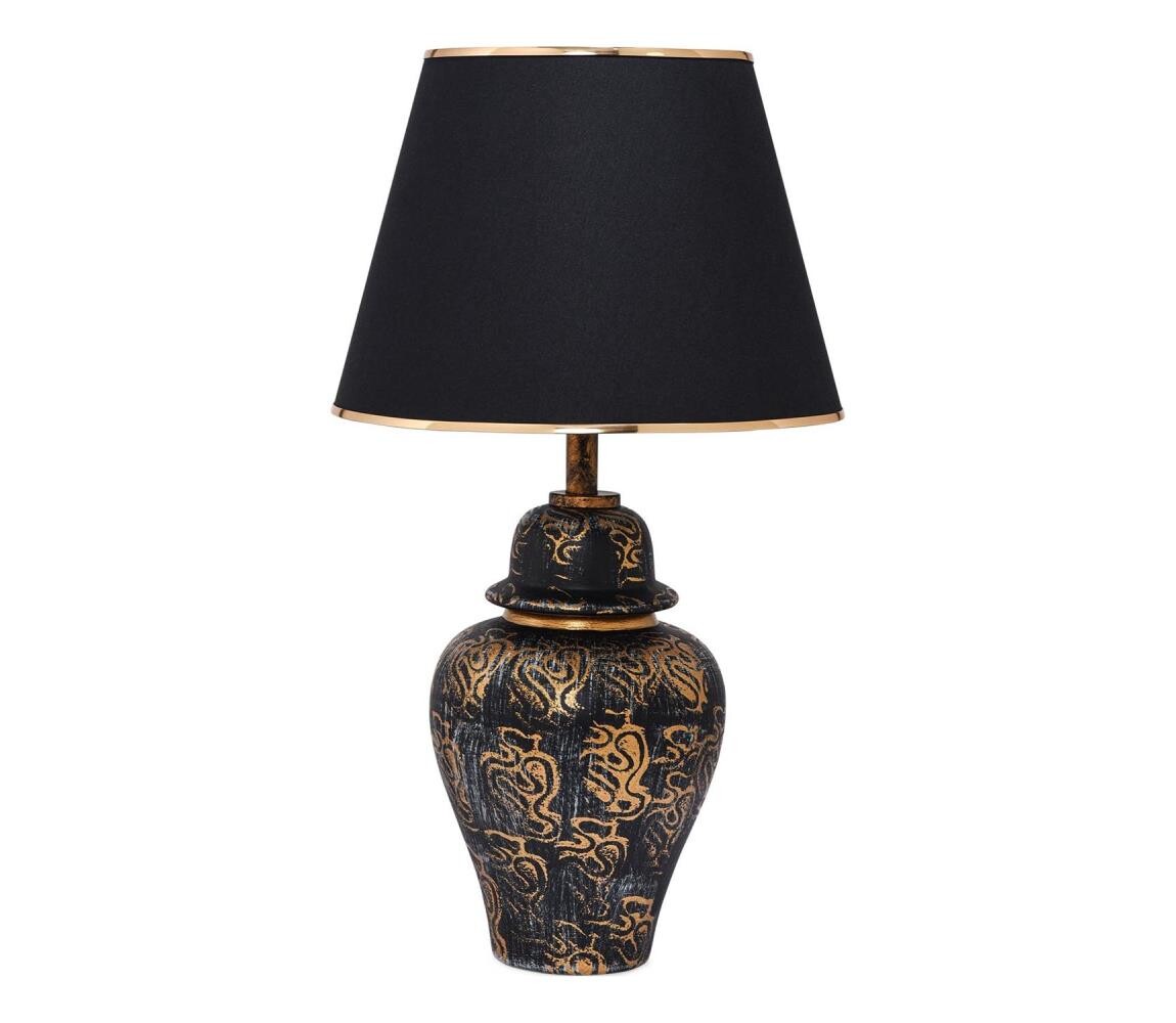Stolní lampa 1xE27/40W/230V černá