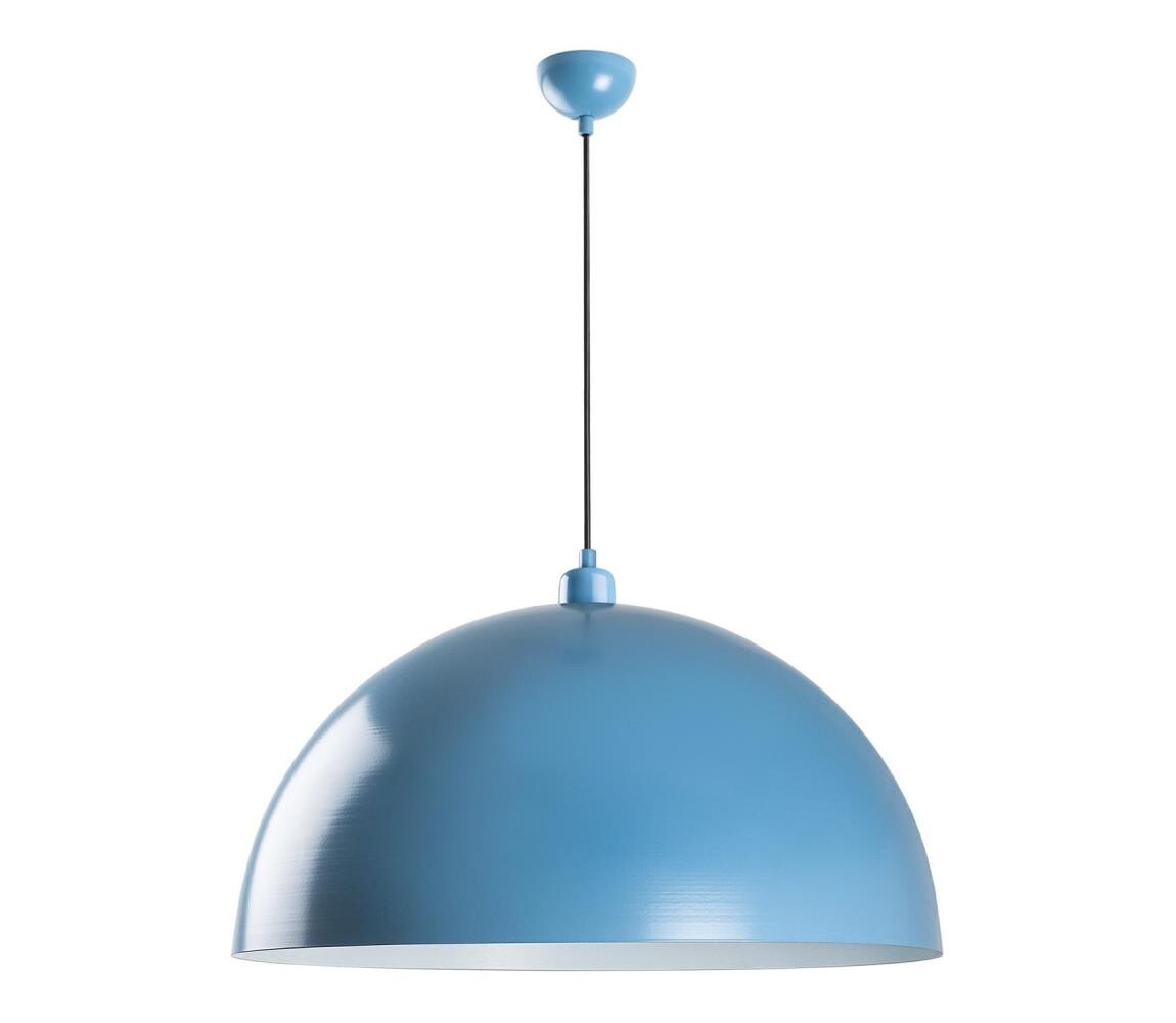 Lustr na lanku KURE 1xE27/40W/230V modrá