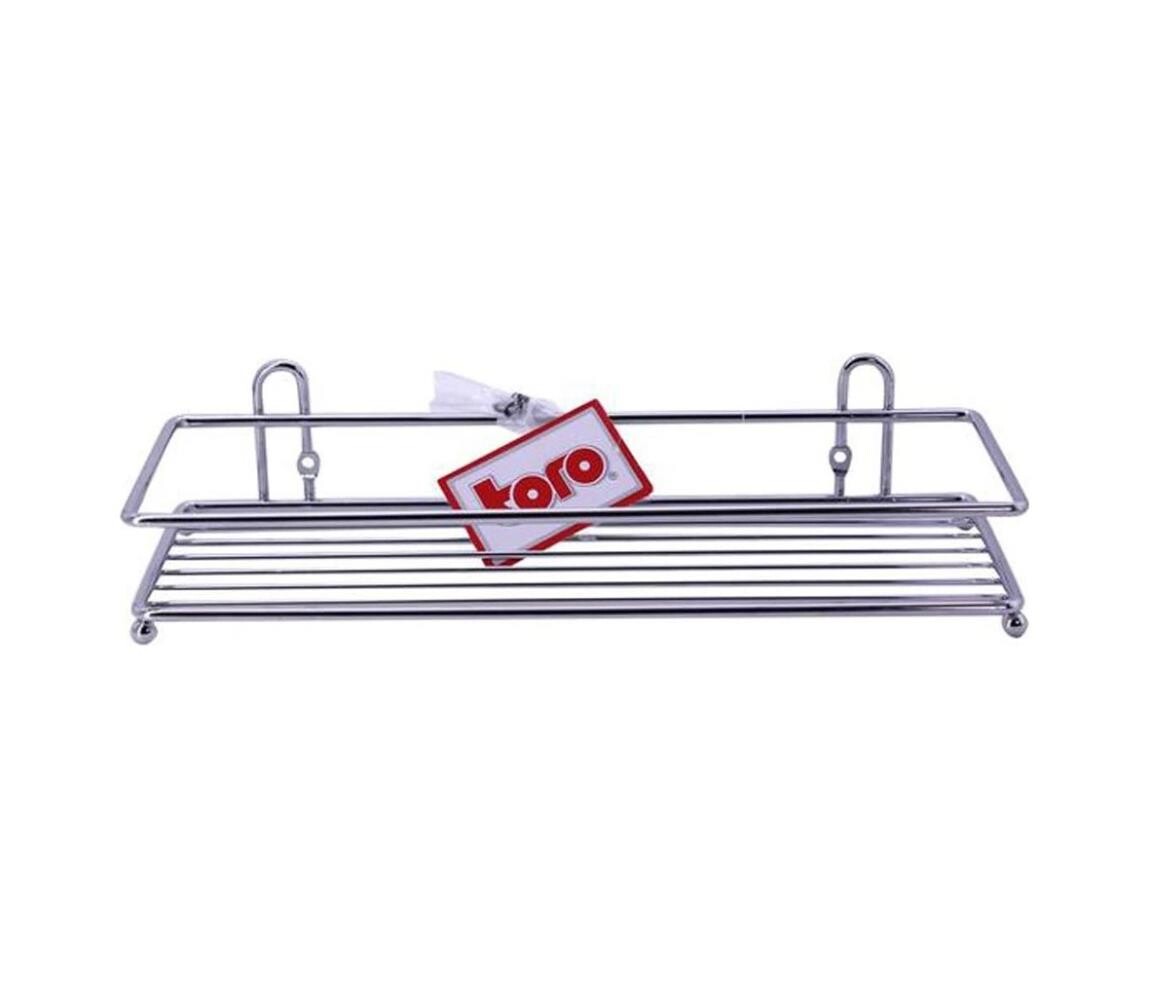 UTC Nástěnná police do sprchy 10x30 cm lesklý chrom