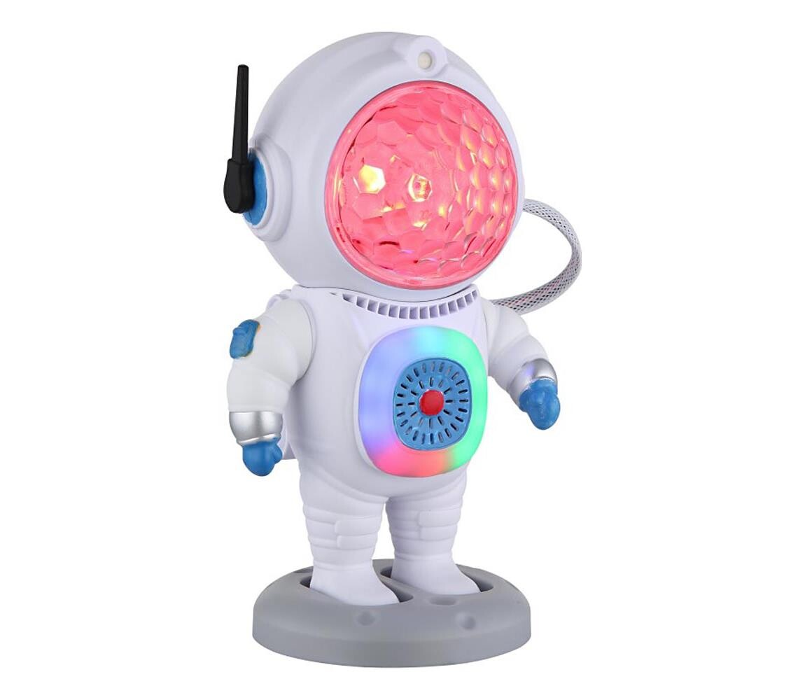 Globo Globo 28084 - LED RGB Stolní lampa COSMO LED/6W/5V kosmonaut bílá