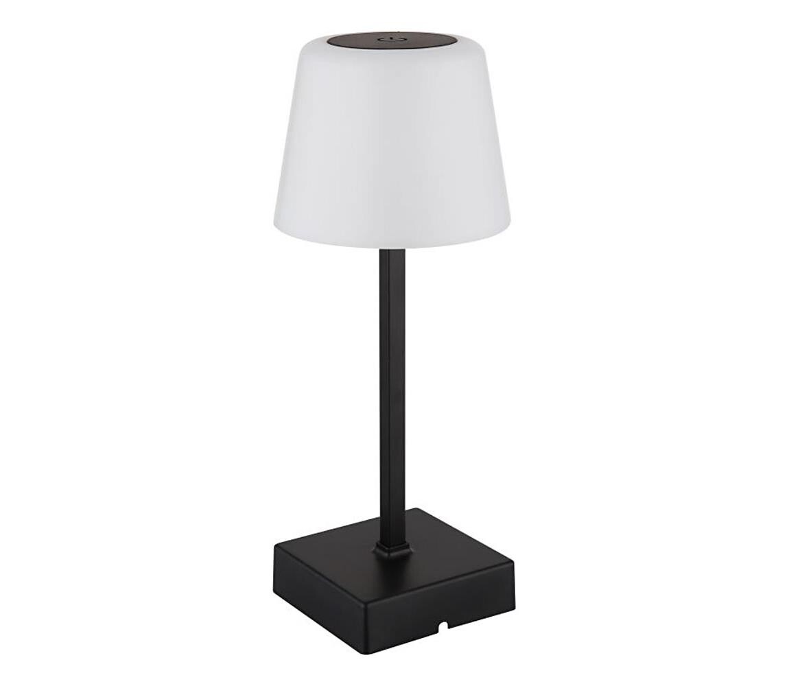 Globo Globo 28061S - LED Stm. nab. dotyk. stolní lampa XAYDEN LED/2W/5V 800 mAh černá