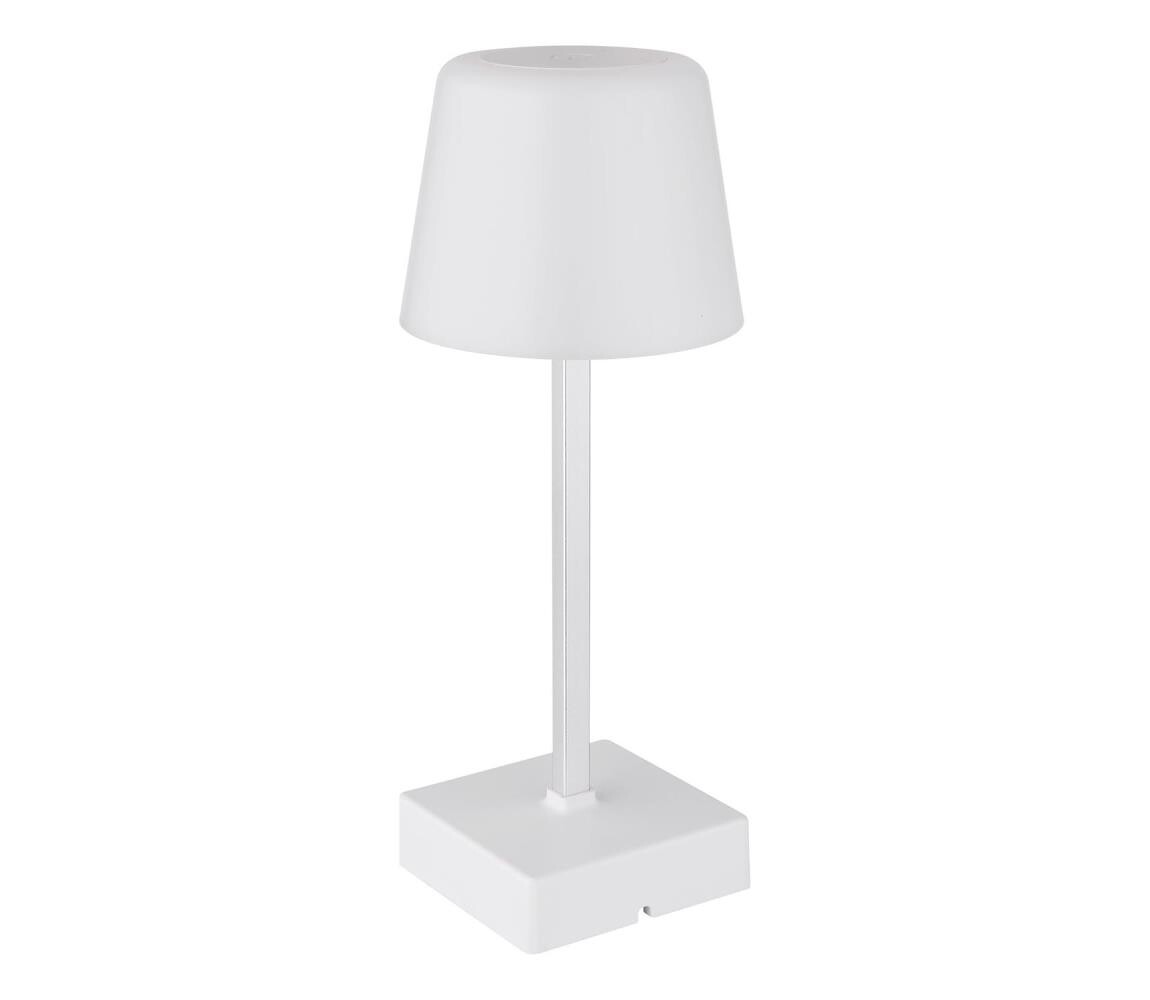 Globo Globo 28061W - LED Stm. nab. dotyk. stolní lampa XAYDEN LED/2W/5V 800 mAh bílá