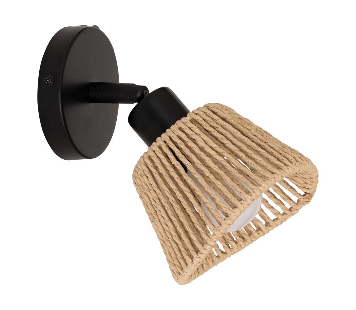 Atmosphera Atmosphera - Nástěnné bodové svítidlo MYHA 1xE14/25W/230V juta