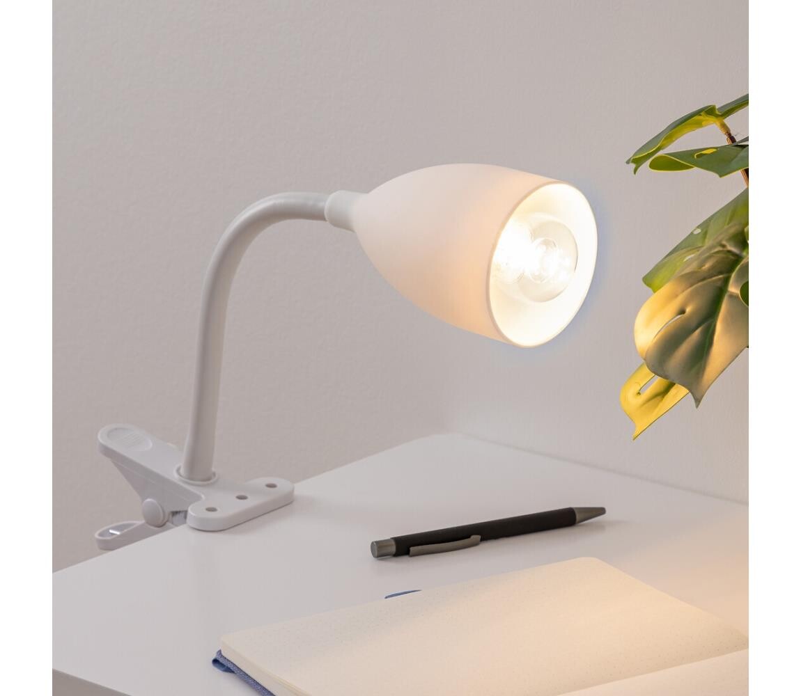 Atmosphera Atmosphera - Lampa s klipem SILY 1xE14/7W/230V bílá