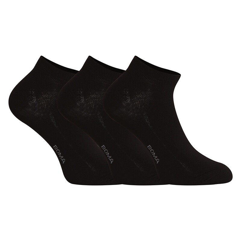 3PACK ponožky BOMA černé (Hoho) L