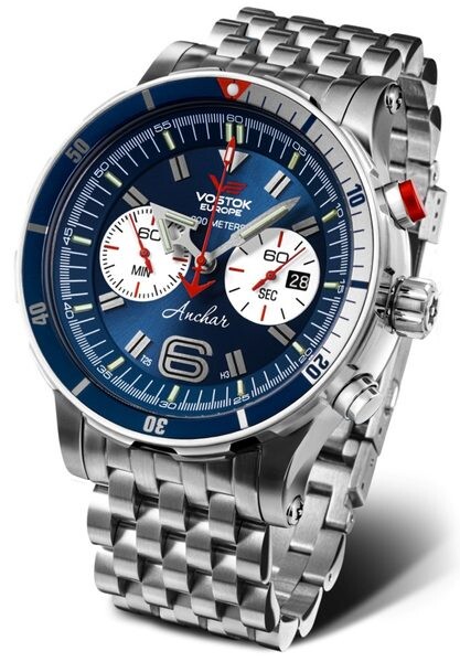 Vostok Europe Anchar Submarine Chrono Line 6S21-510A583B - Bazar