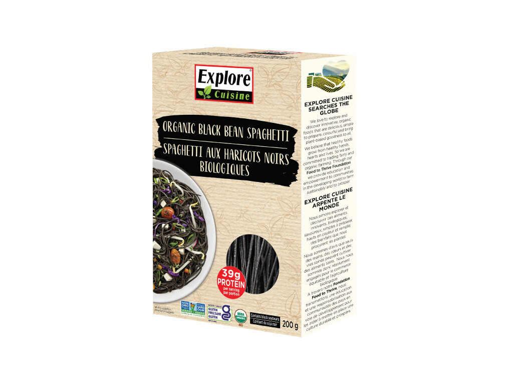 Explore Cuisine Black Bean Spaghetti, 200 g