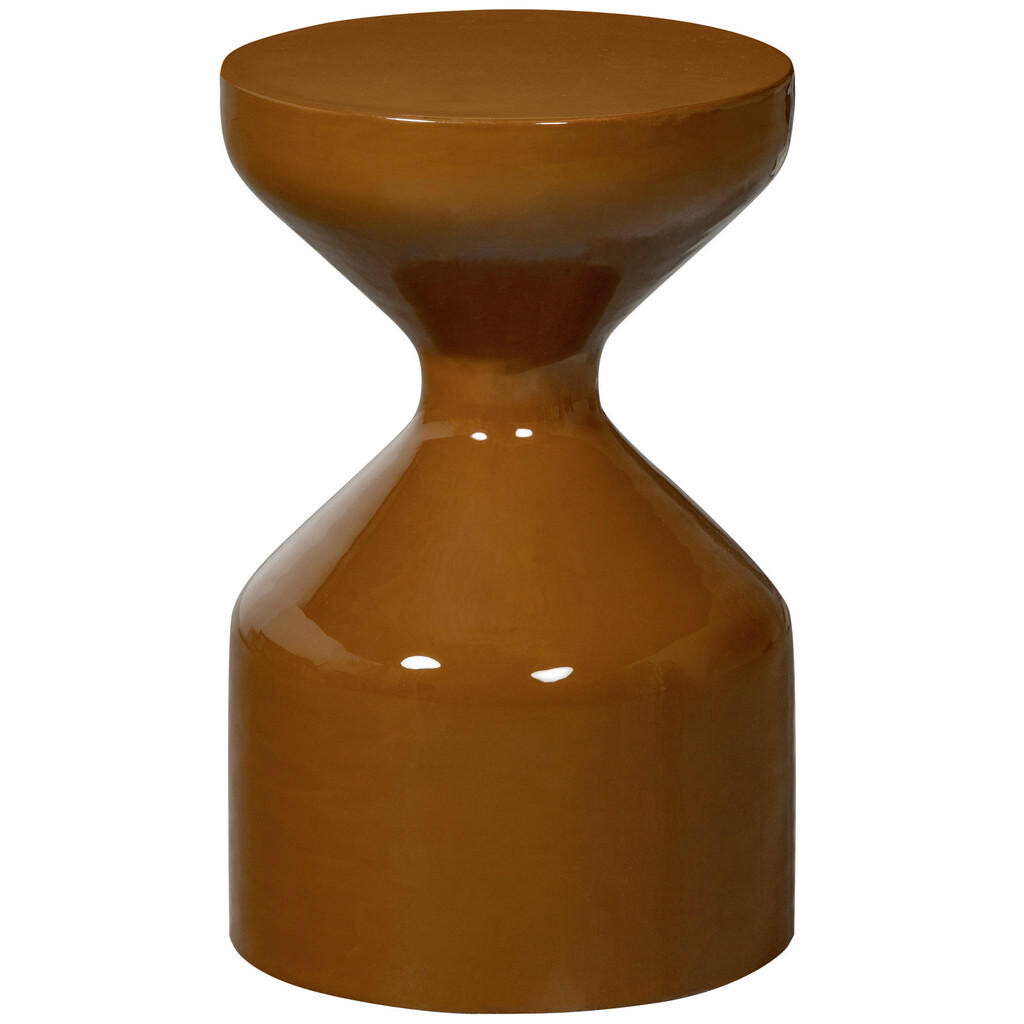 Carryhome ODKLÁDACÍ STOLEK, tmavě hnědá