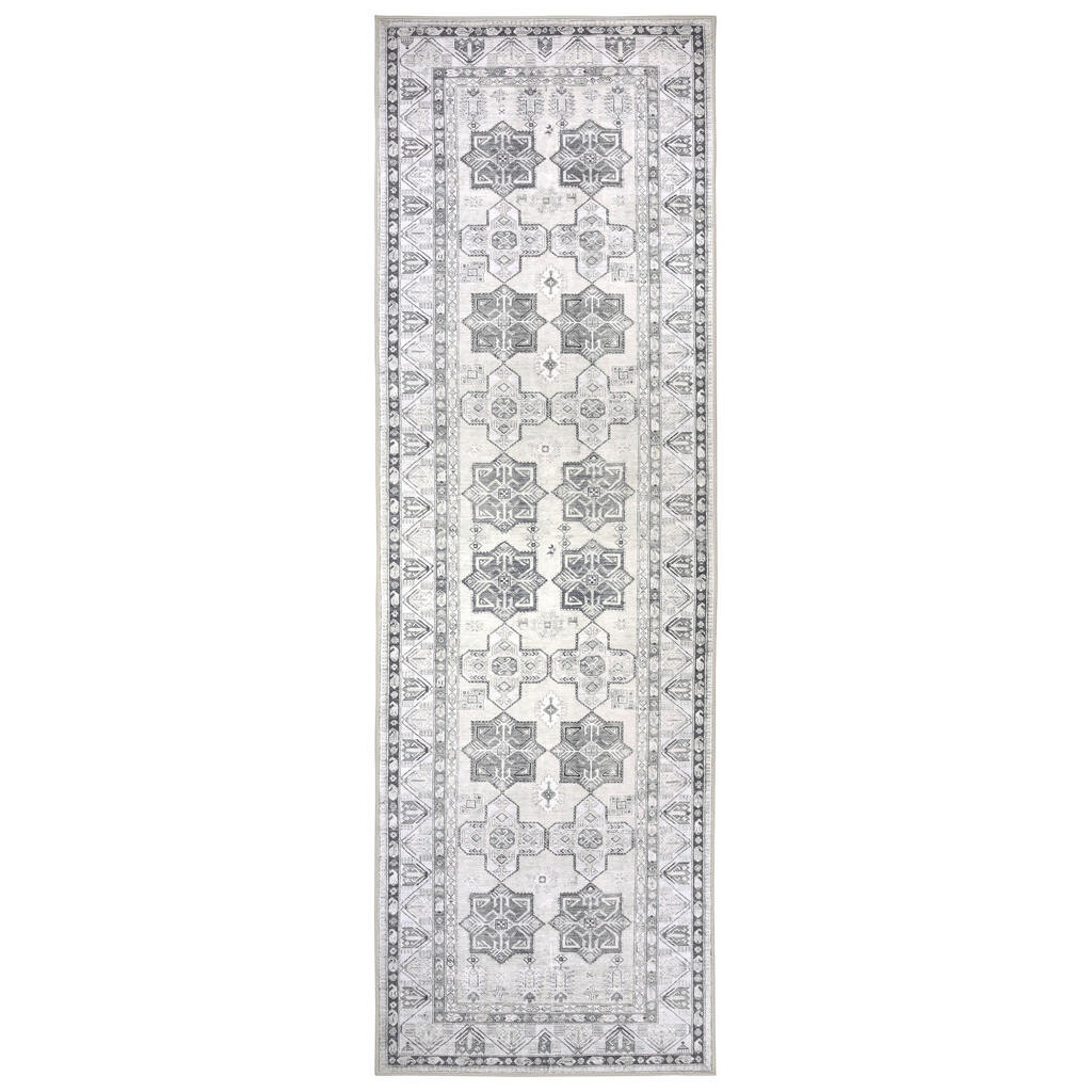 Lindorug BĚHOUN, 80/250 cm, světle šedá, šedobéžová