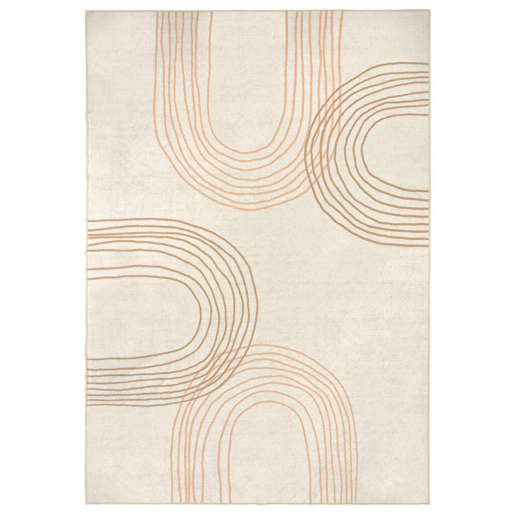 Lindorug KOBEREC TKANÝ NA PLOCHO, 160/230 cm, pískové barvy, koňaková