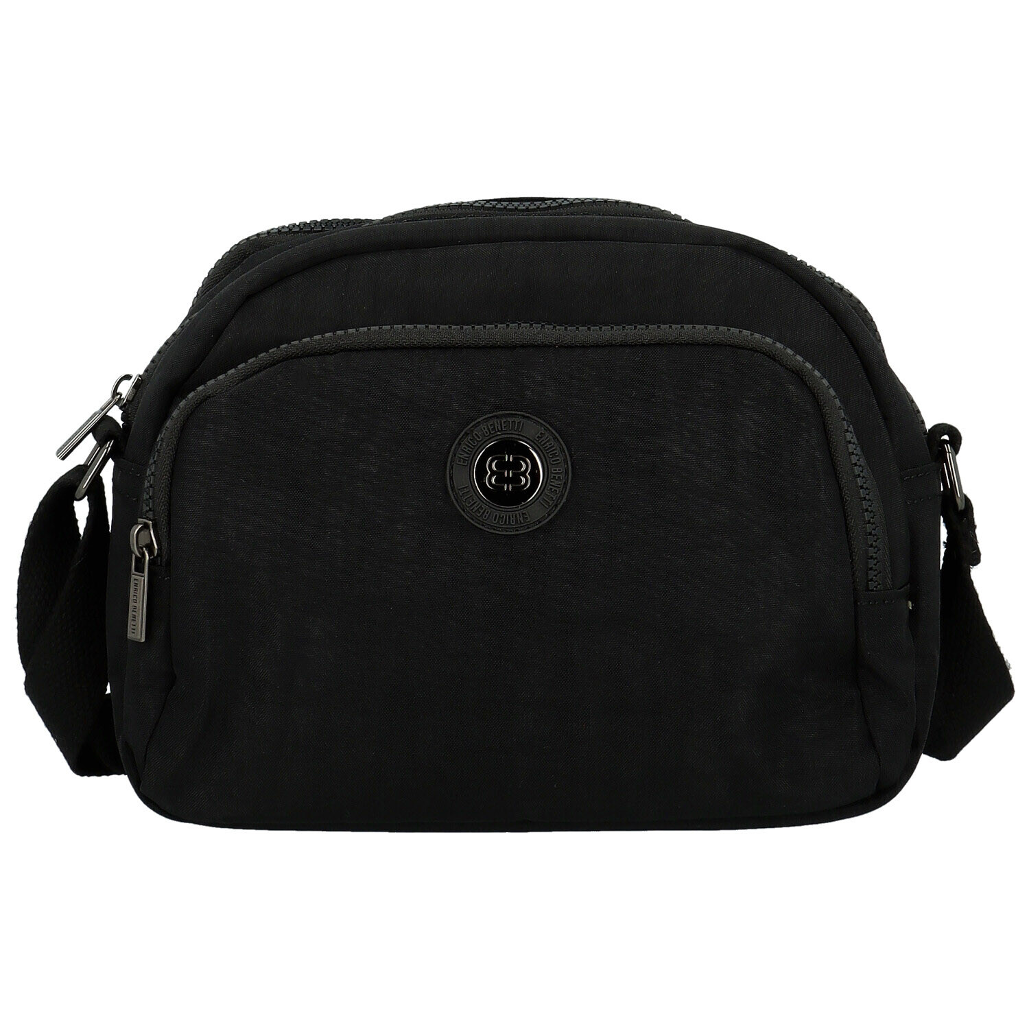 Dámská crossbody kabelka černá - Enrico Benetti Garika černá