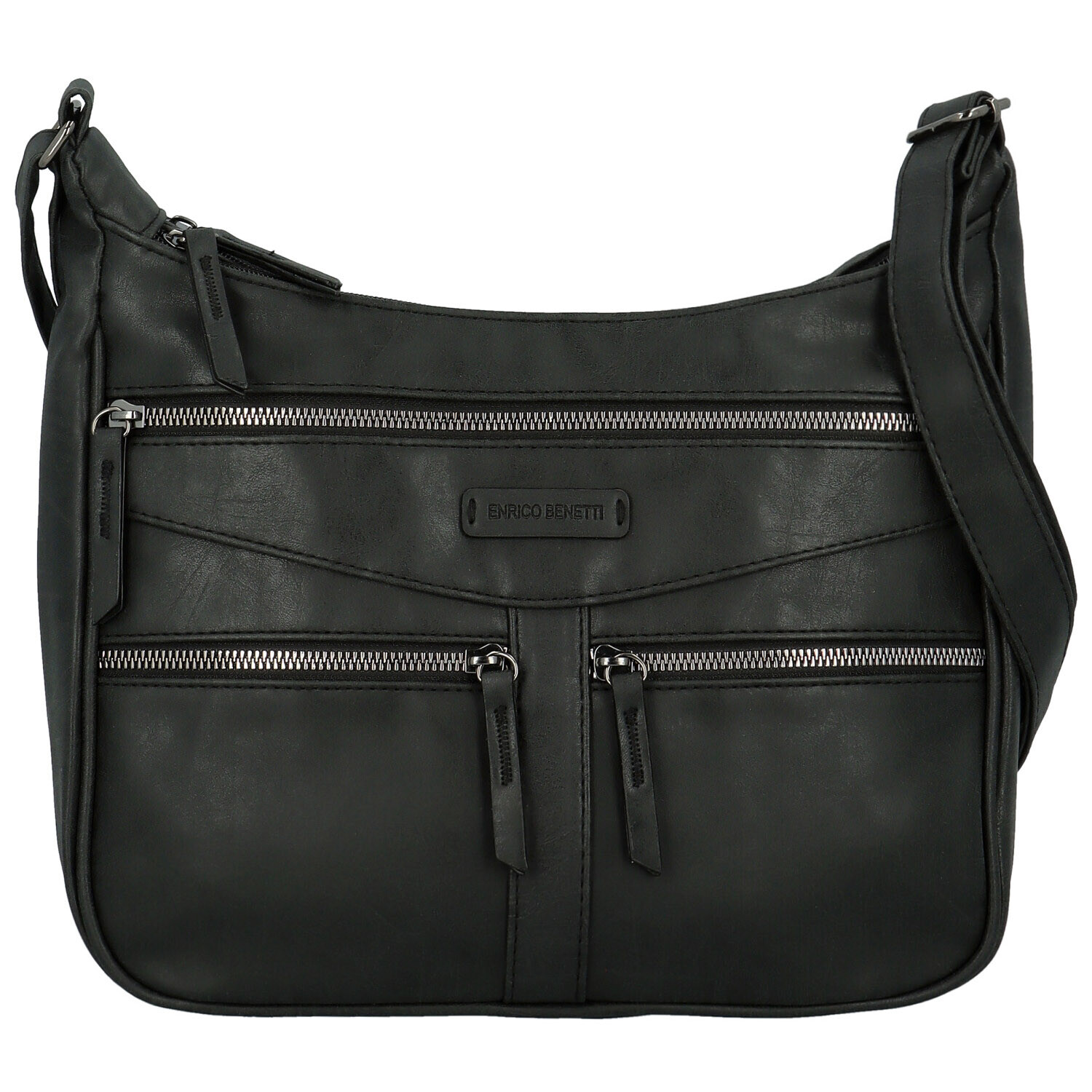 Dámská crossbody kabelka černá - Enrico Benetti Iballa černá