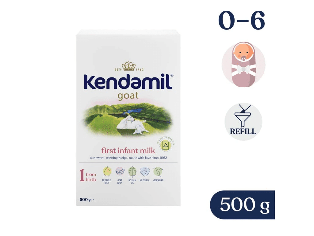 Kendal Nutricare Kendamil Kozí kojenecké mléko 1 (500 g)