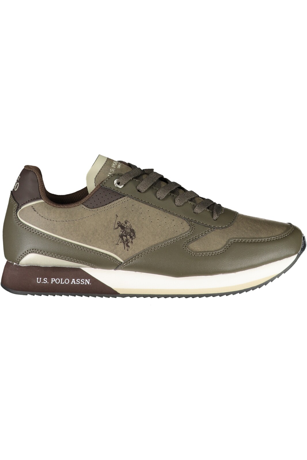 US POLO ASSN. BROWN MEN'S SPORTS SHOES