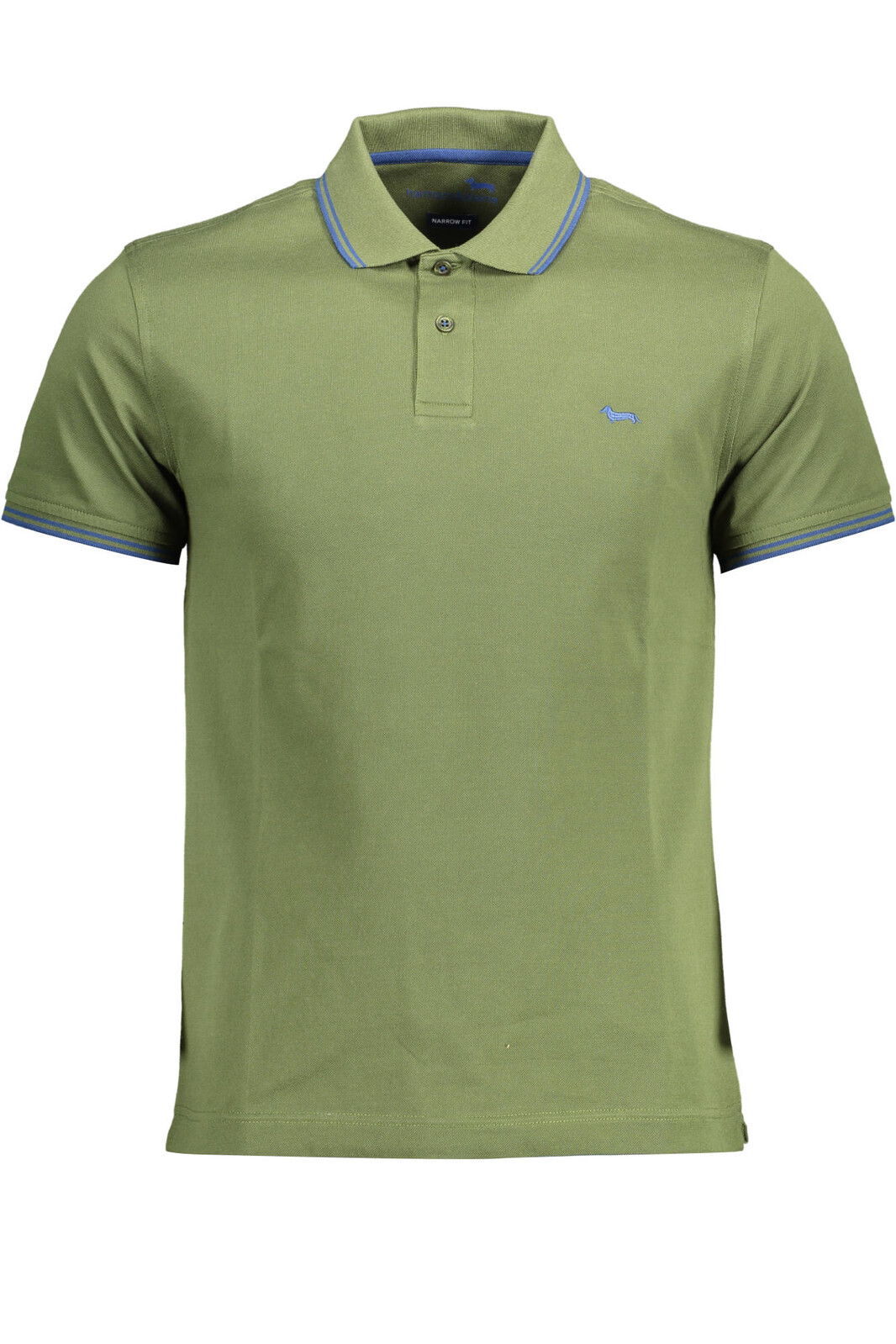 HARMONT & BLAINE GREEN MEN'S SHORT SLEEVE POLO SHIRT