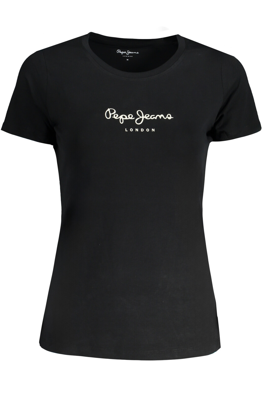 PEPE JEANS WOMEN'S SHORT SLEEVE T-SHIRT BLACK