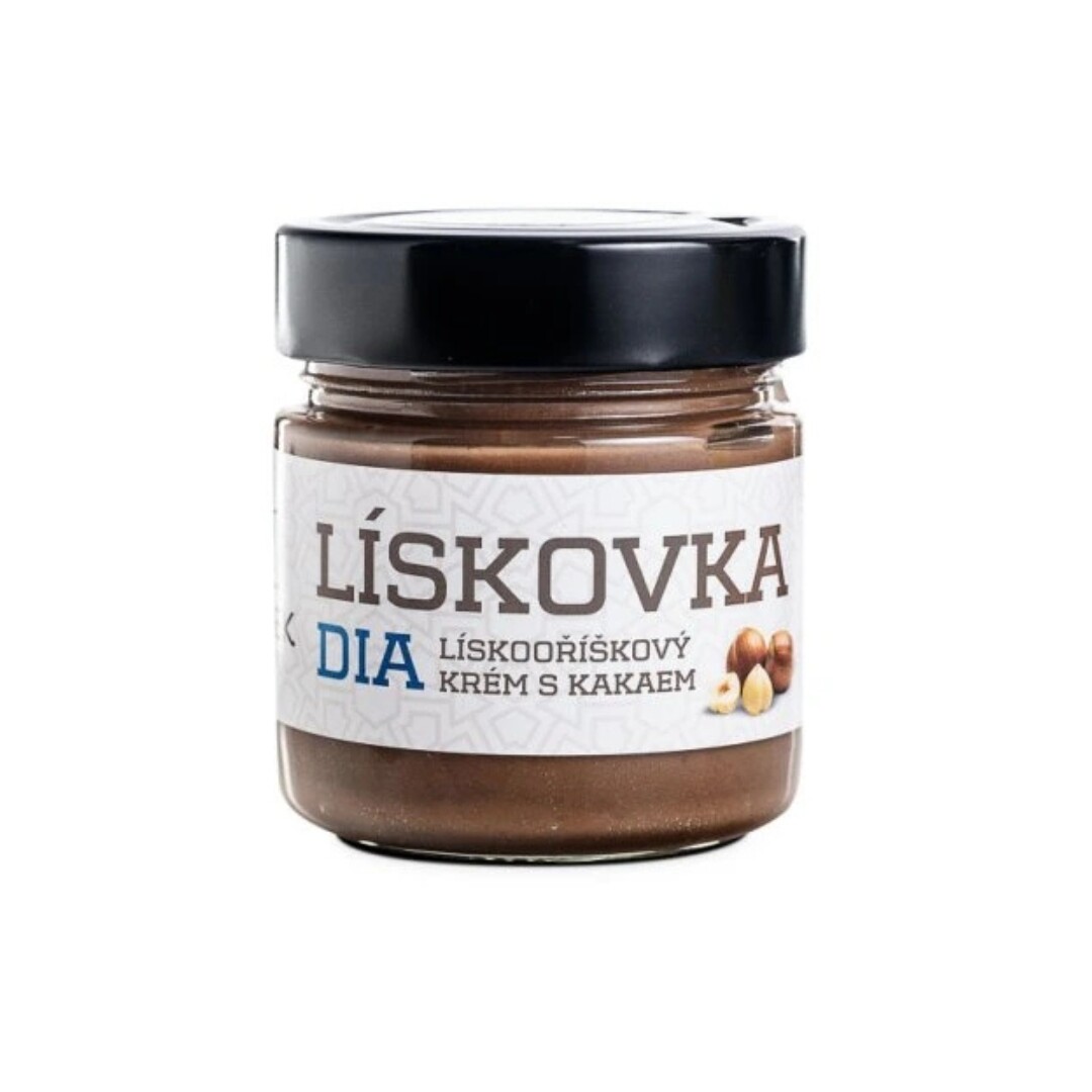 JANEK Lískovka DIA lískooříškový krém s kakaem 250 g