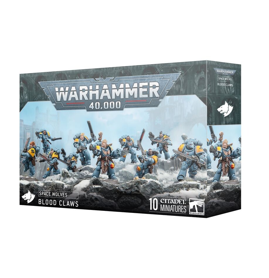 Games Workshop Warhammer 40000: Space Wolves: Blood Claws