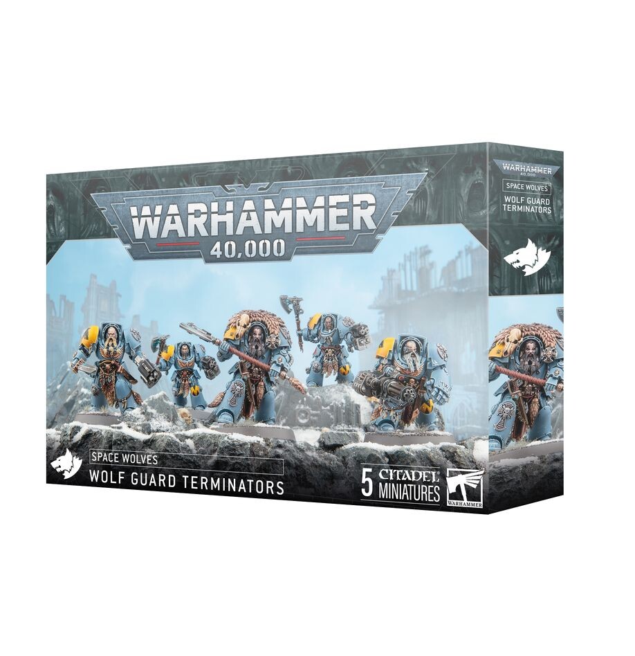 Games Workshop Warhammer 40000: Space Wolves: Wolf Guard Terminators