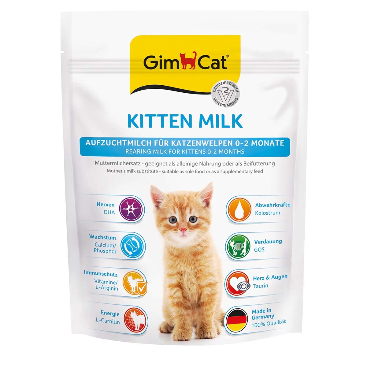 GimCat mléko pro koťata 200 g