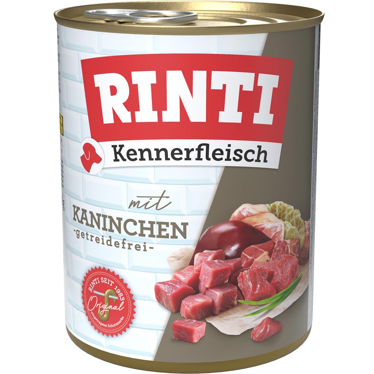 Rinti Kennerfleisch králík 12x800 g