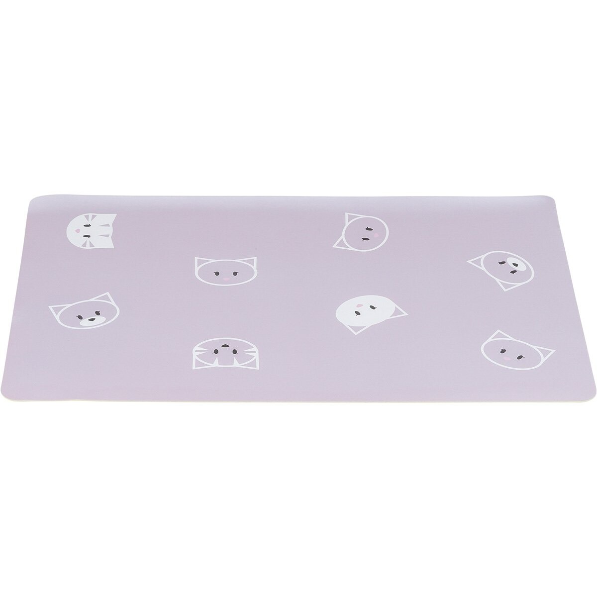 TRIXIE podložka pod misku pro kočky mimi, 44 × 28 cm šeřík