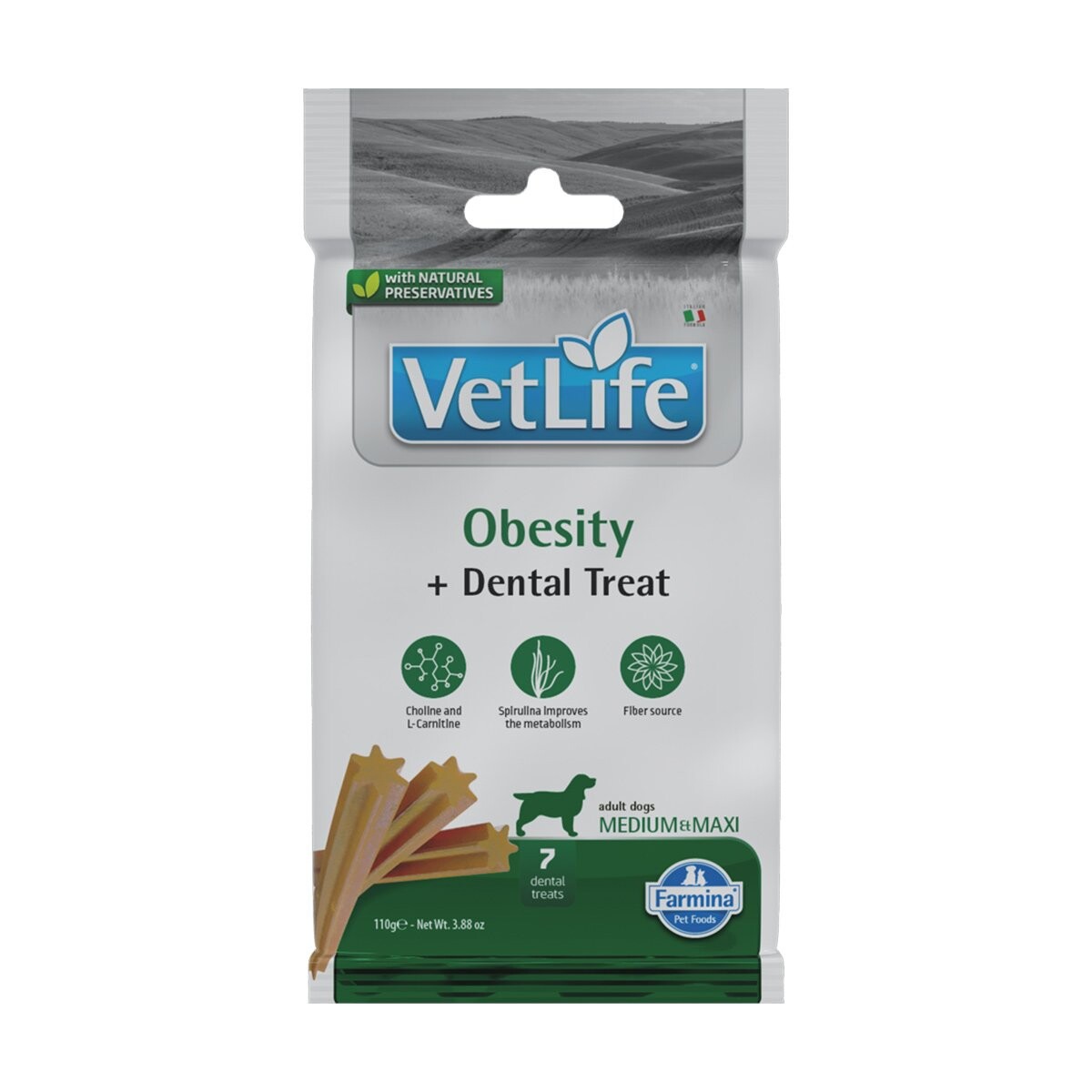 Farmina Vet Life dental treat obesity medium/maxi 110 g