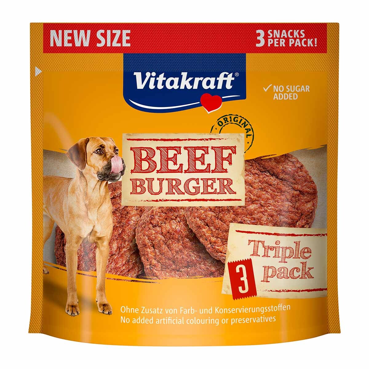 Vitakraft beef burger 3 kusy