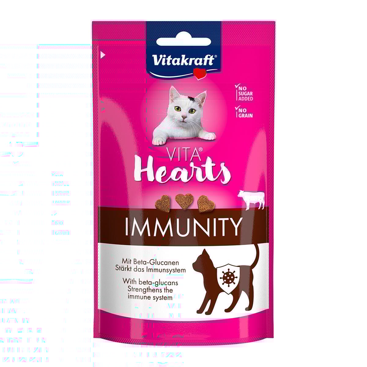 Vitakraft vita hearts immunity hovězí 40 g