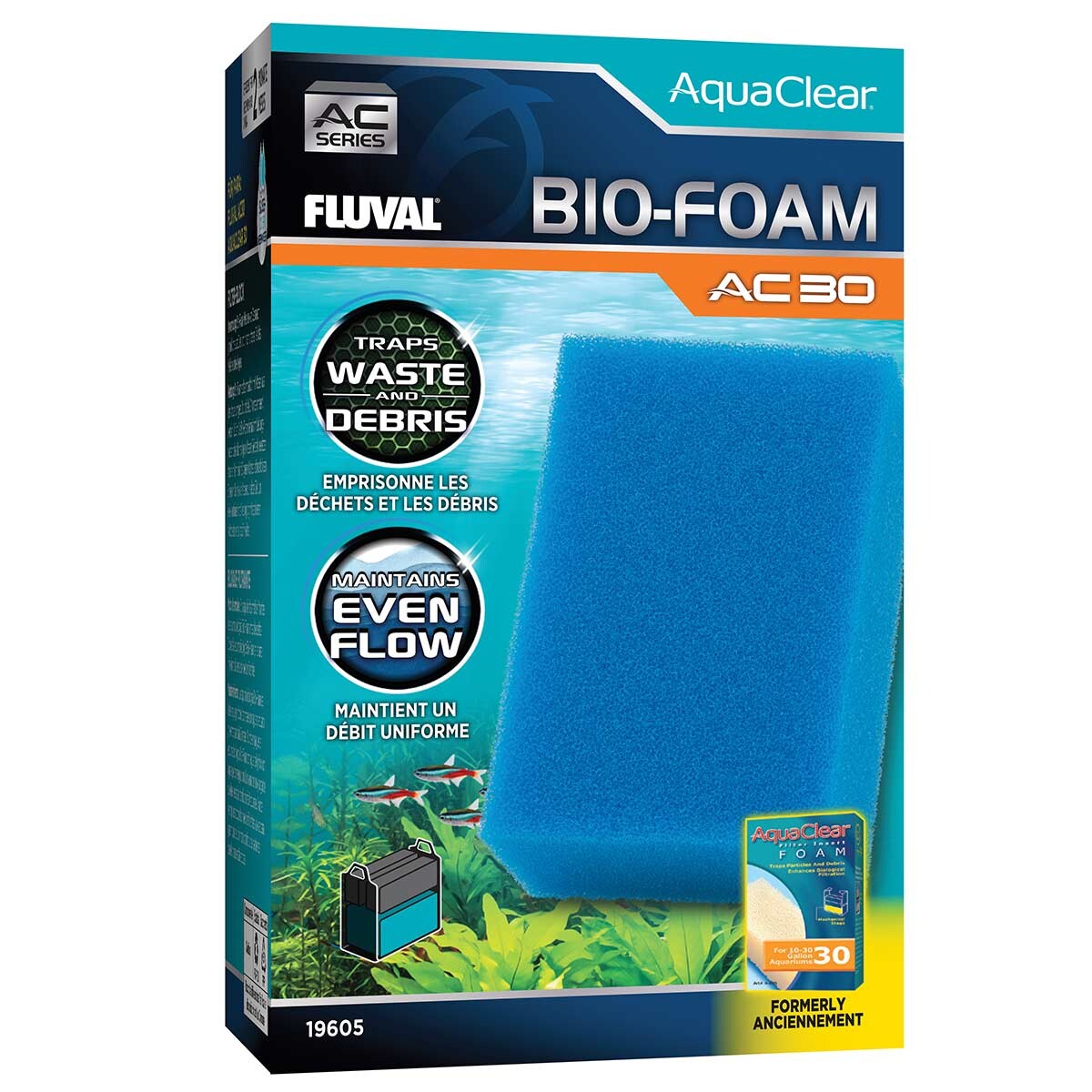 Fluval AquaClear bio-foam filtrační vložka AC30