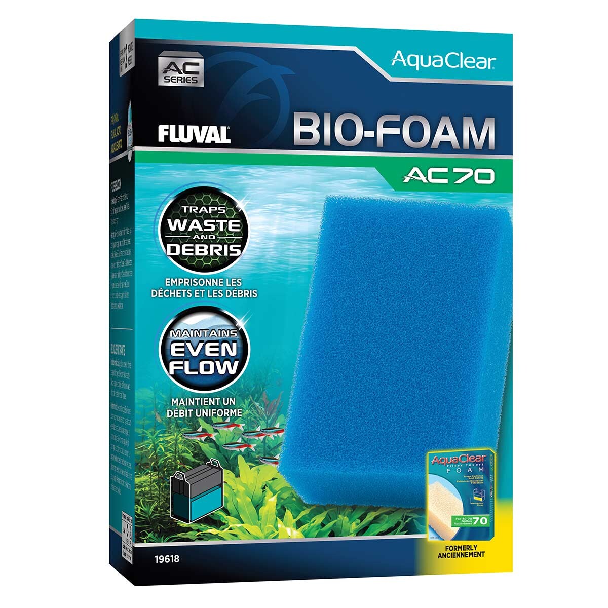 Fluval AquaClear bio-foam filtrační vložka AC70