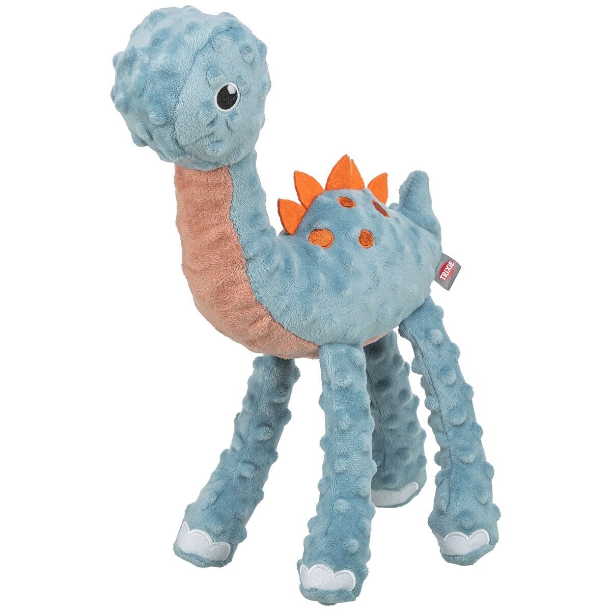 Trixie recyklovaná hračka pro psy dinosaurus tyrkysová
