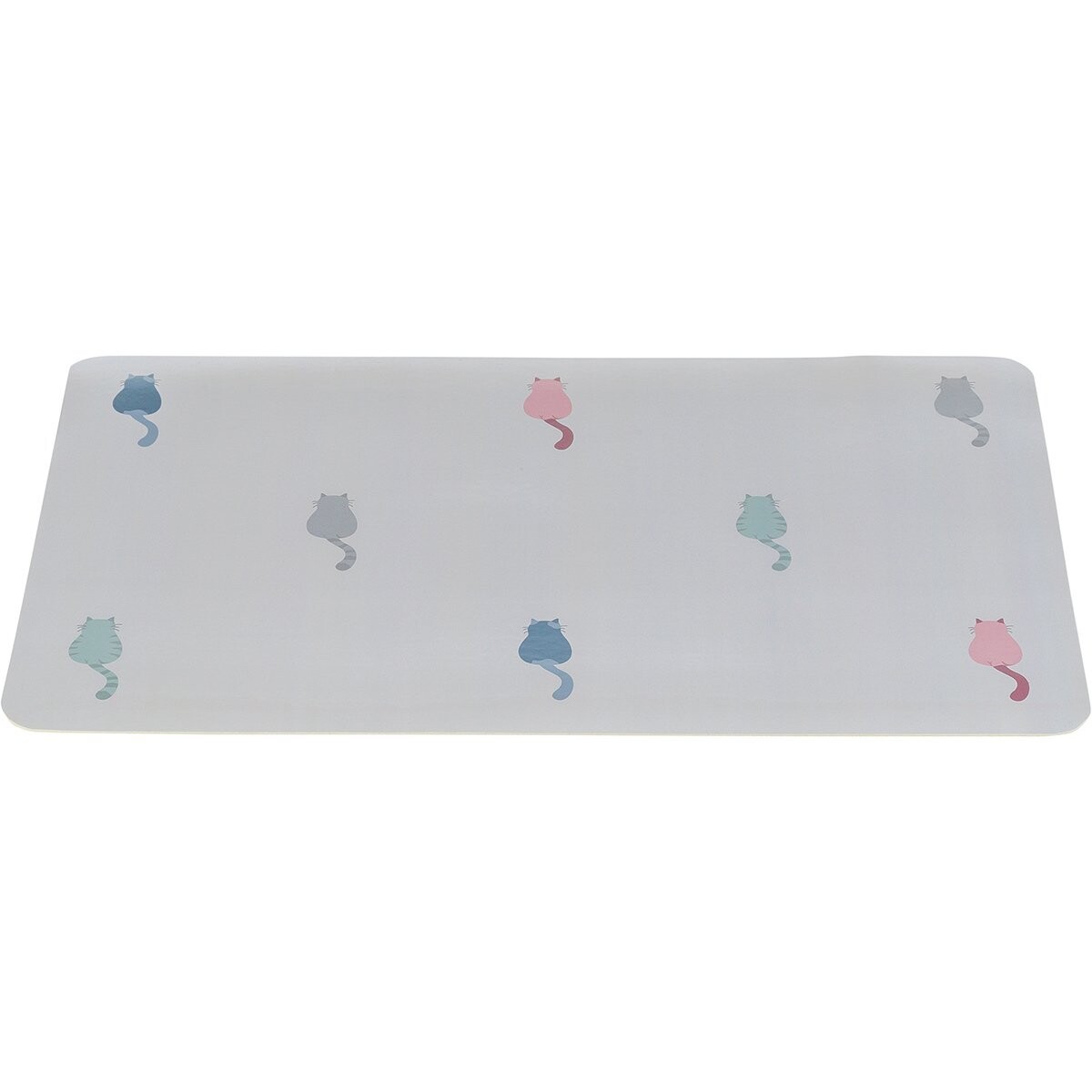 Trixie podložka pod misku pro kočku lilly šedá 28x44 cm