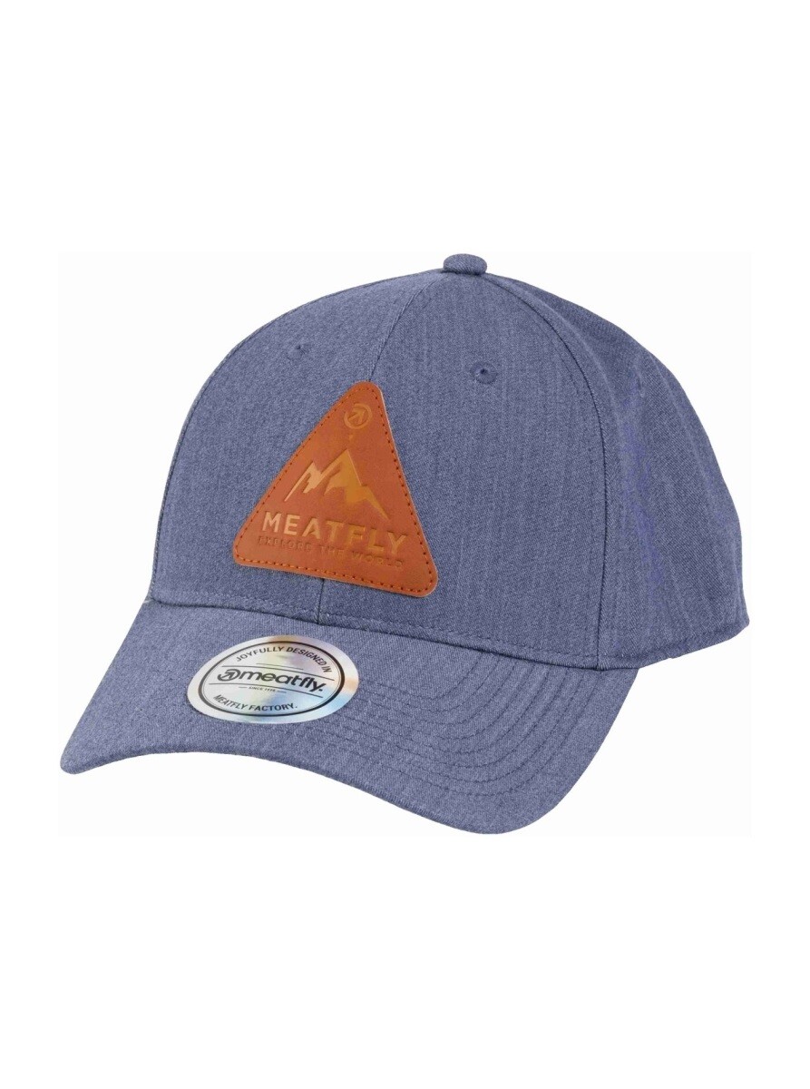 Kšiltovka meatfly ethan flexfit modrá one size