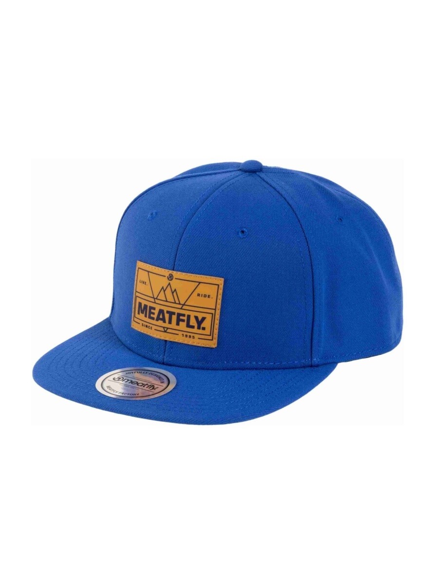 Kšiltovka meatfly hornet snapback modrá one size