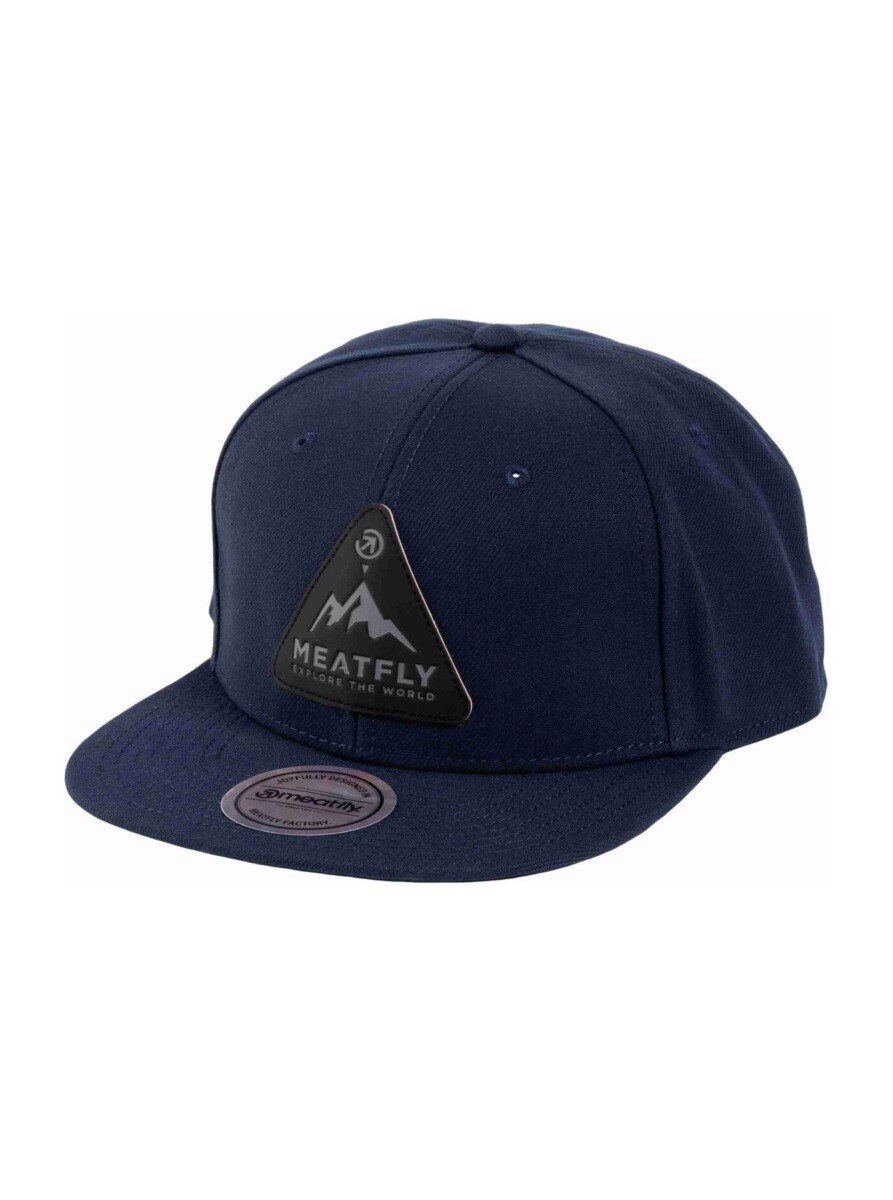 Kšiltovka meatfly hornet snapback tmavě modrá one size