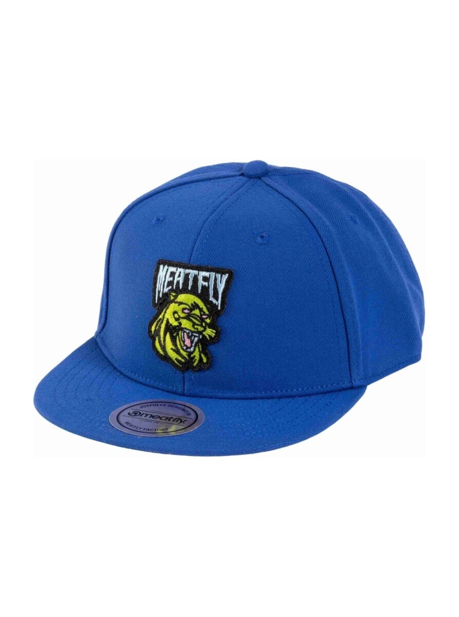 Kšiltovka meatfly alfy snapback modrá one size