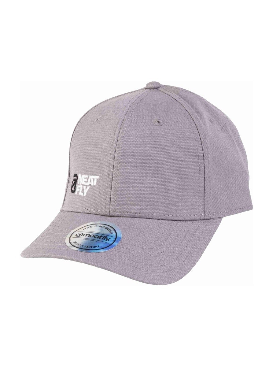 Kšiltovka meatfly dustin flexfit recycled světle šedá one size