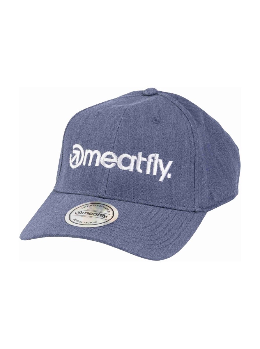 Kšiltovka meatfly gaten flexfit modrá one size