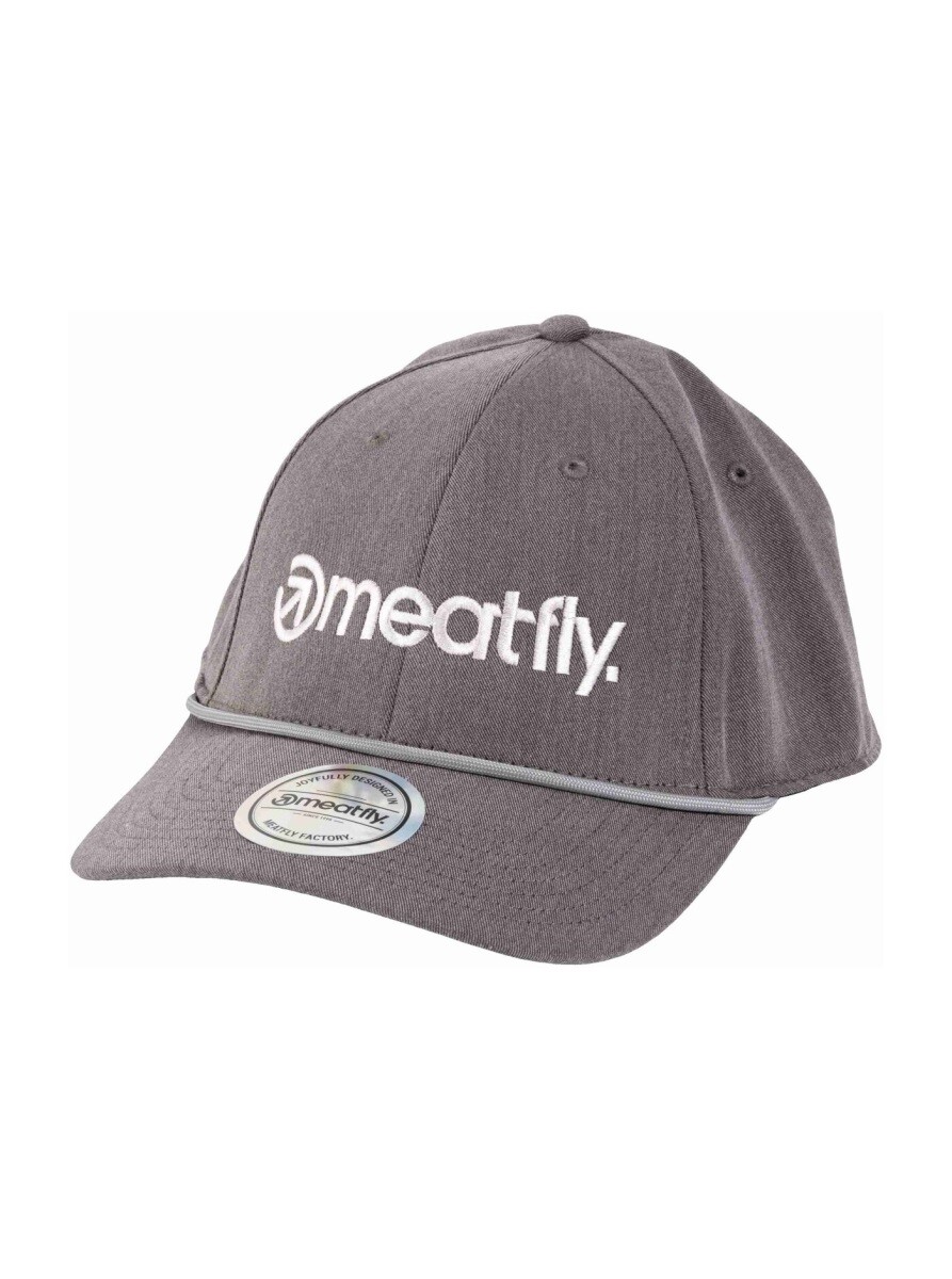 Kšiltovka meatfly gaten flexfit šedá one size