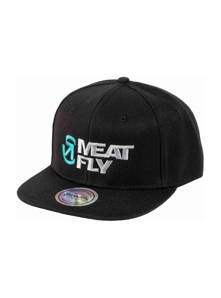 Kšiltovka meatfly ness snapback černá/šedá one size