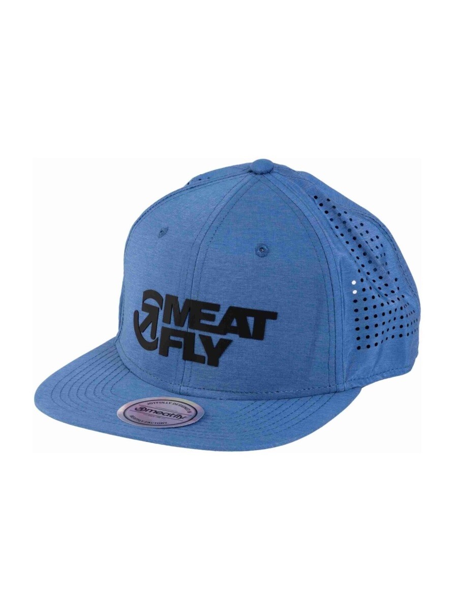 Kšiltovka meatfly keery perfor snapback modrá one size