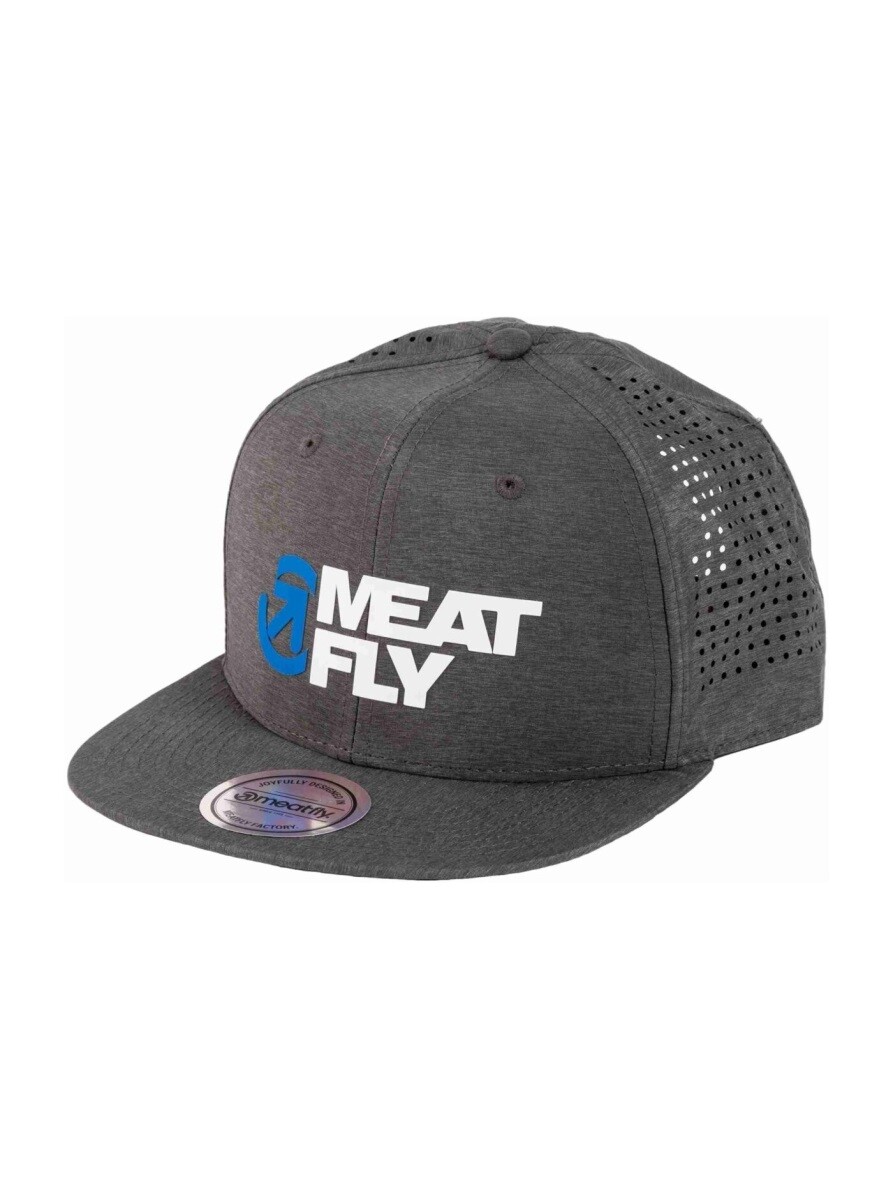 Kšiltovka meatfly keery perfor snapback šedá/bílá one size