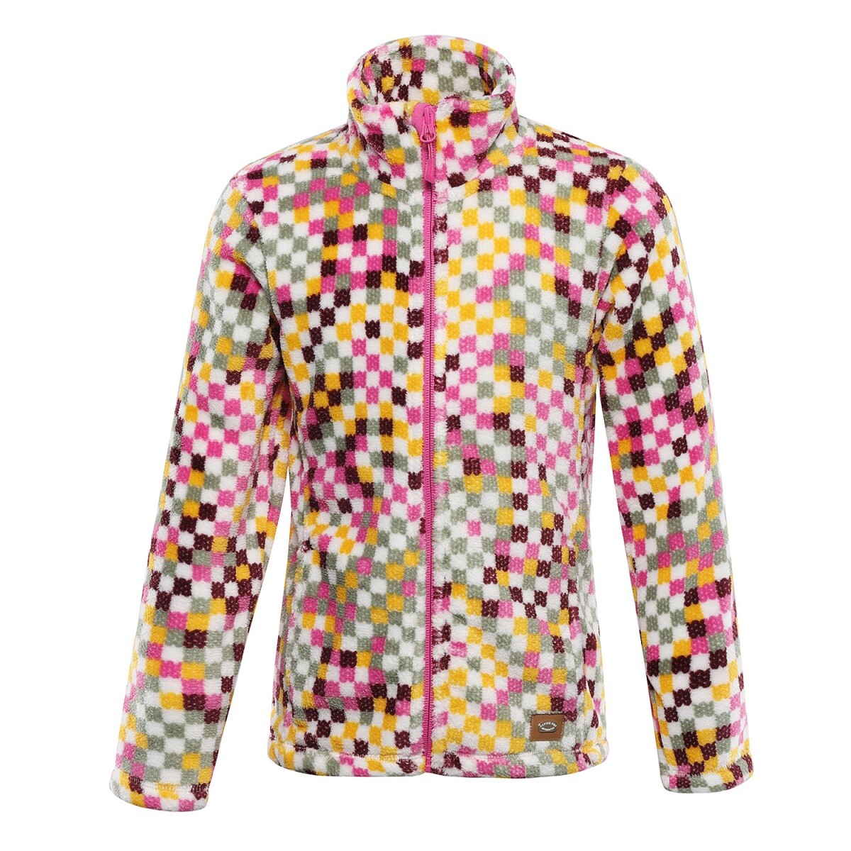 Dětská hřejivá mikina alpine pro eflino růžová/žlutá 92-98