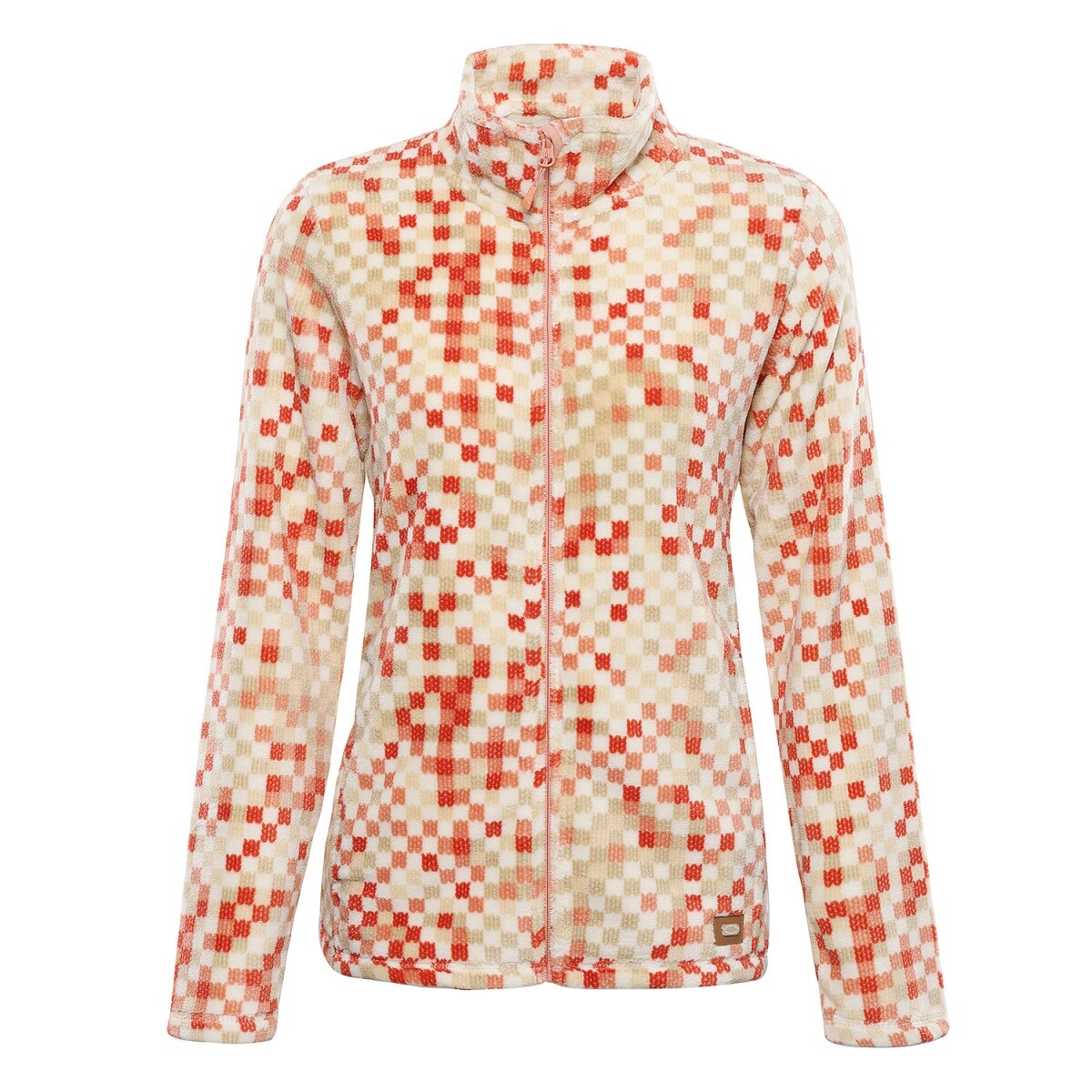 Dámská mikina alpine pro eflina oranžová / červená xs