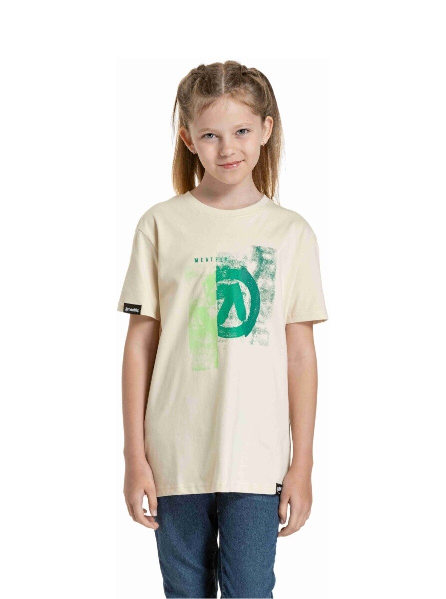 Dětské tričko meatfly artee béžová 146